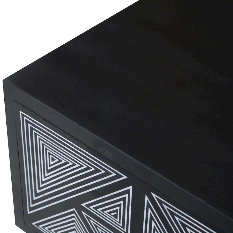 Bidi Mid-Century Modern 56-inch Wood 2-Open Shelf TV Stand by Furniture of America