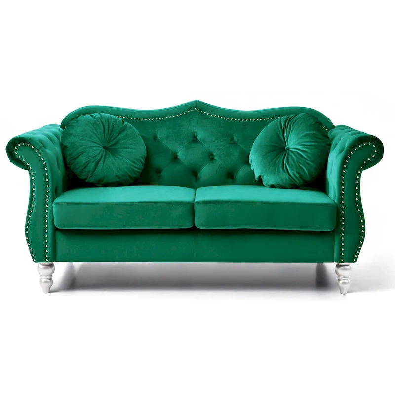 Hollywood Velvet Loveseat