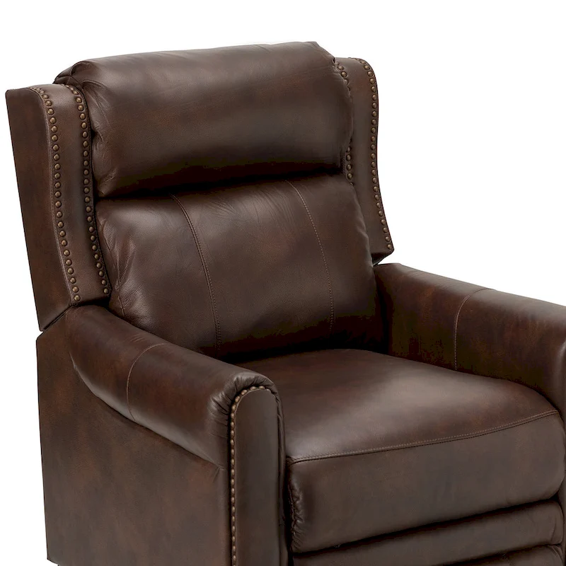 Felisa 32.48 Wide Genuine Leather Manual Recliner