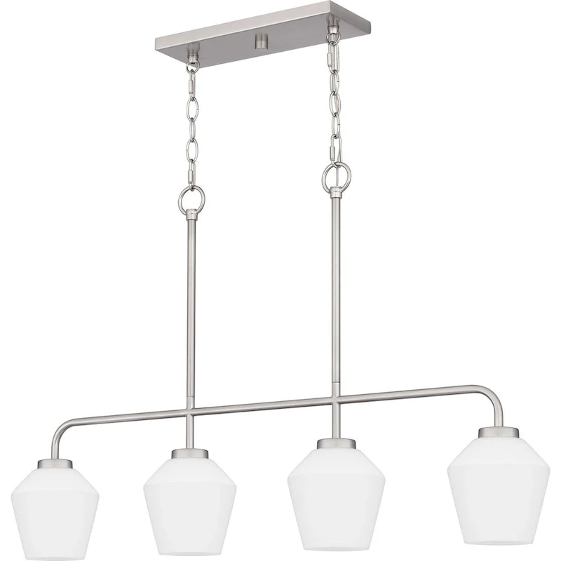 Nielson 4-Light Brushed Nickel Island Light