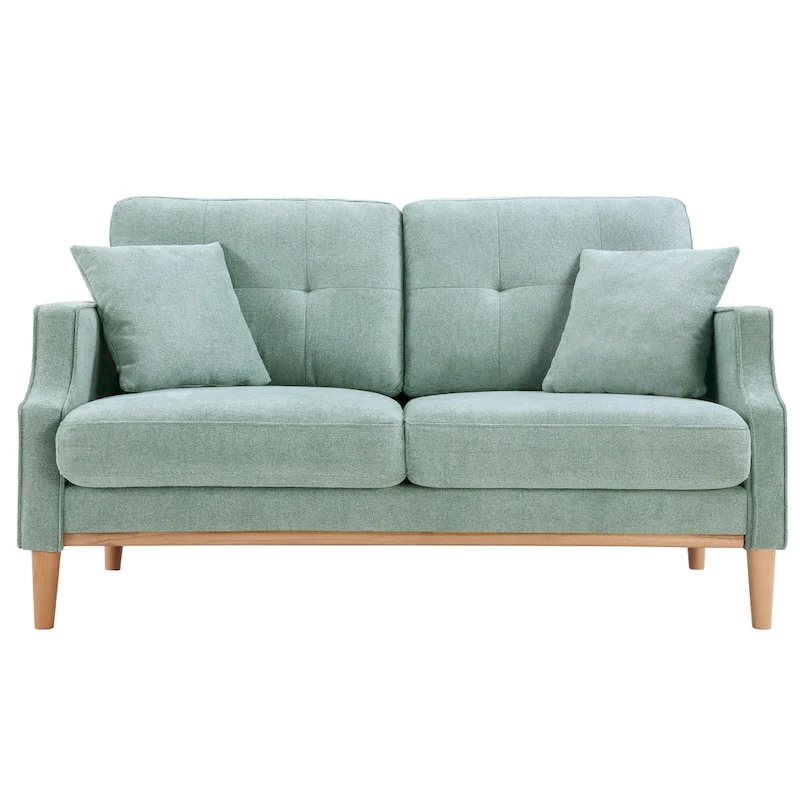 Modern Loveseat Sofa with USB Charge