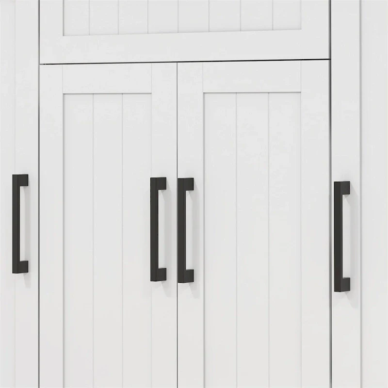 Kitchen Island on Wheels,Rolling Kitchen Cart with Rubberwood Top