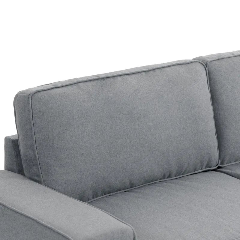 80  Modern Loveseat Couch 3 Seater Sofa
