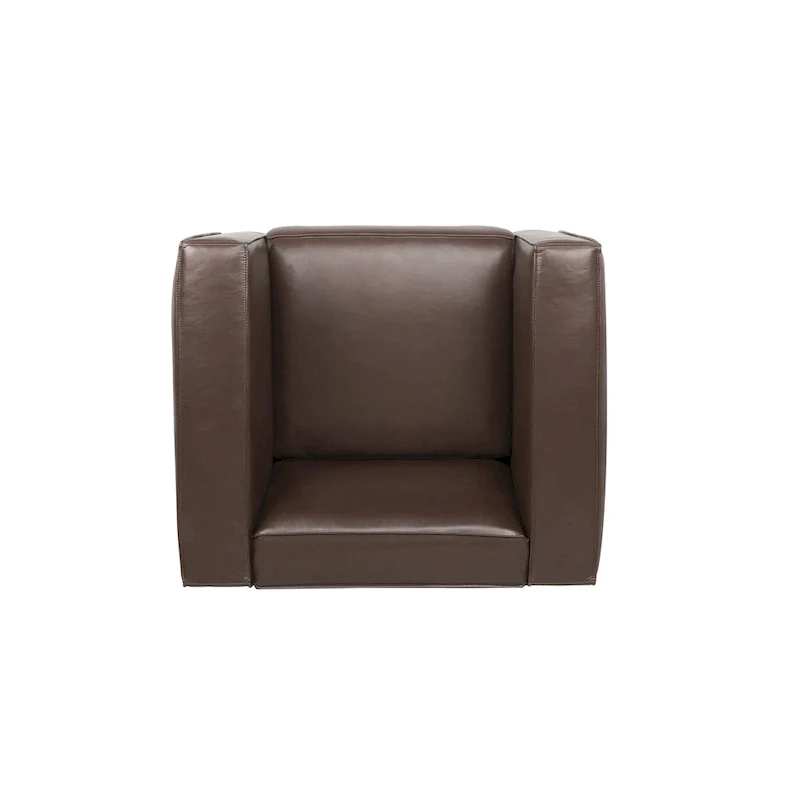 Goyette Faux Leather Club Chair