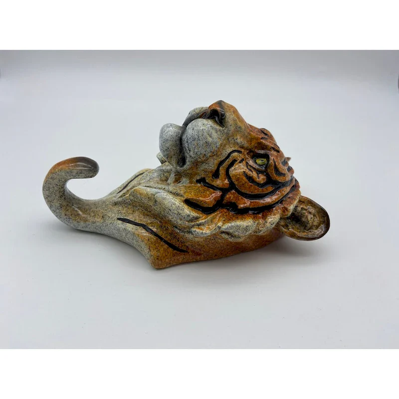 Glazed Tiger Wall Hook