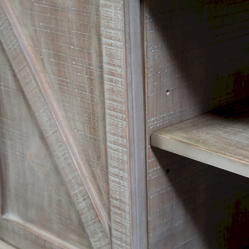 Liberty Furniture Parkland Falls Weathered Taupe Sofa Table