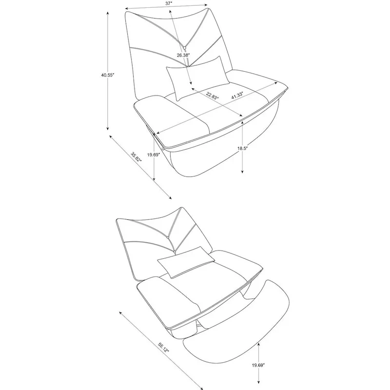 270 Degrees Recliner Chair