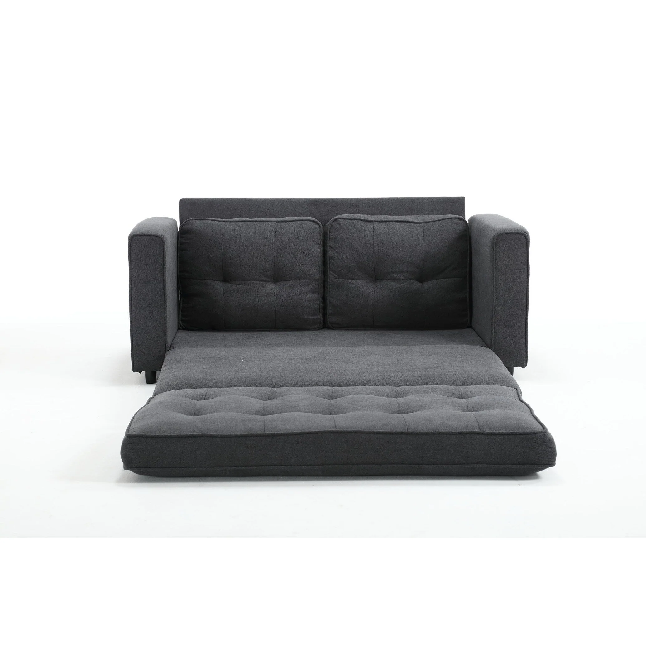 3 Fold Convertible Futon Couch Sleeper Sofa Bed