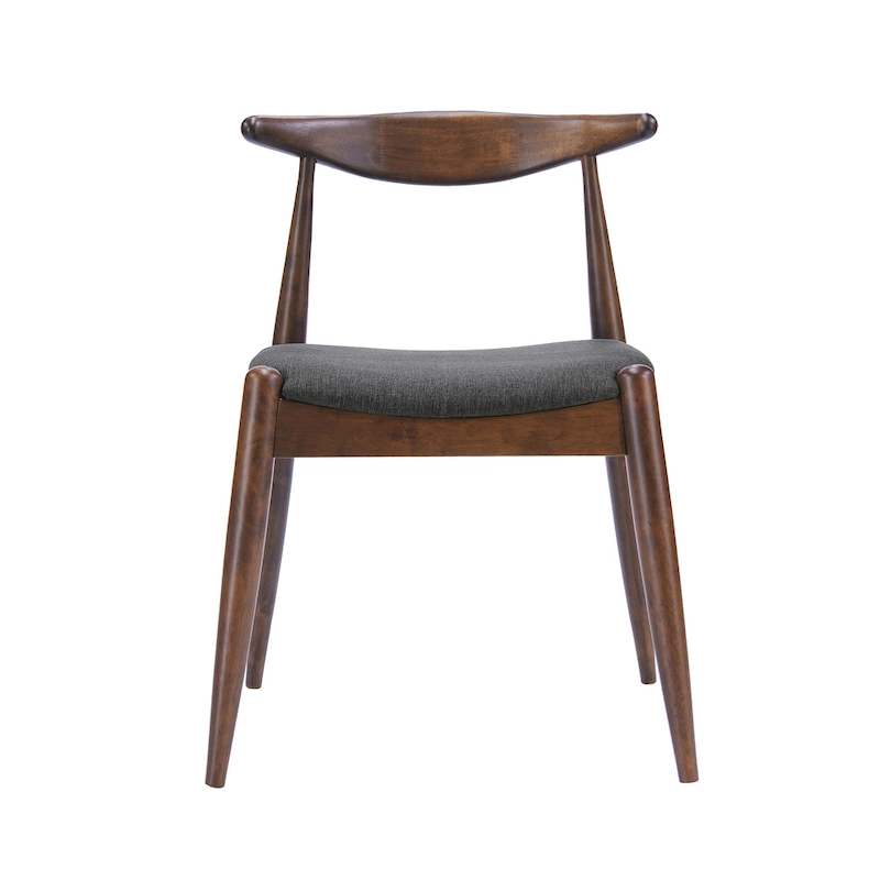 Francie Mid-Century Modern Dining Chairs (Set of 2) by Christopher Knight Home - 20.50 W x 20.25 L x 29.75 H