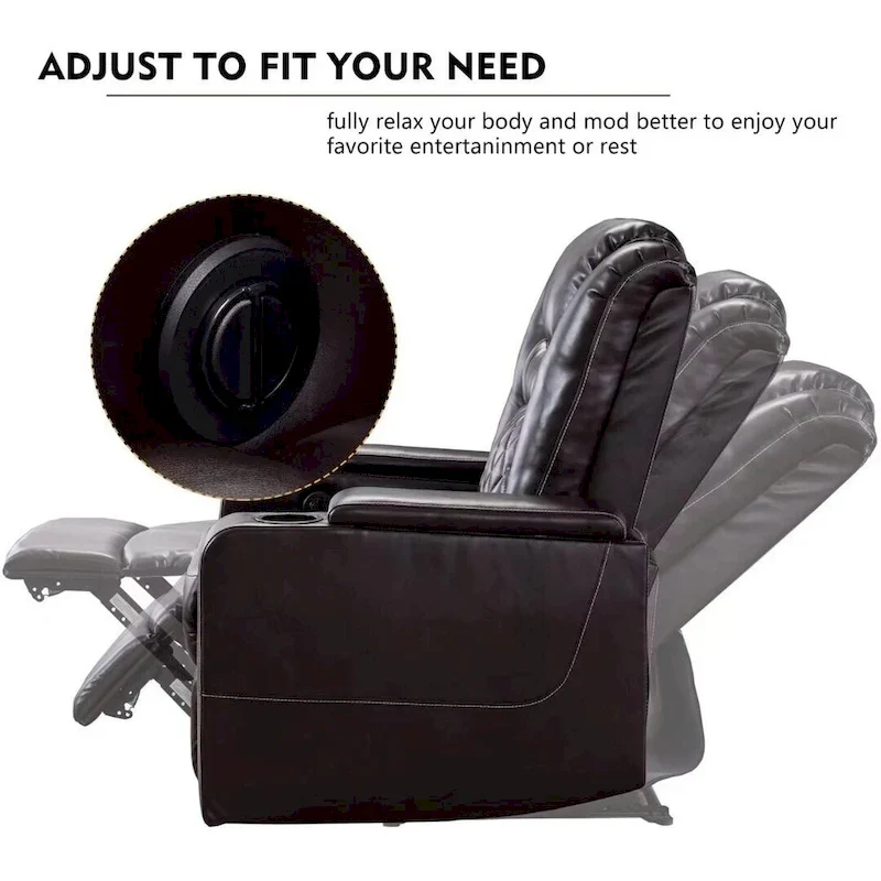 Ebello Multi-Function Power Recliner Home Theater Seating Chair