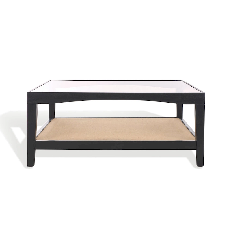SAFAVIEH Couture Nicolella Square Glass Coffee Table - 40W x 40D x 17H