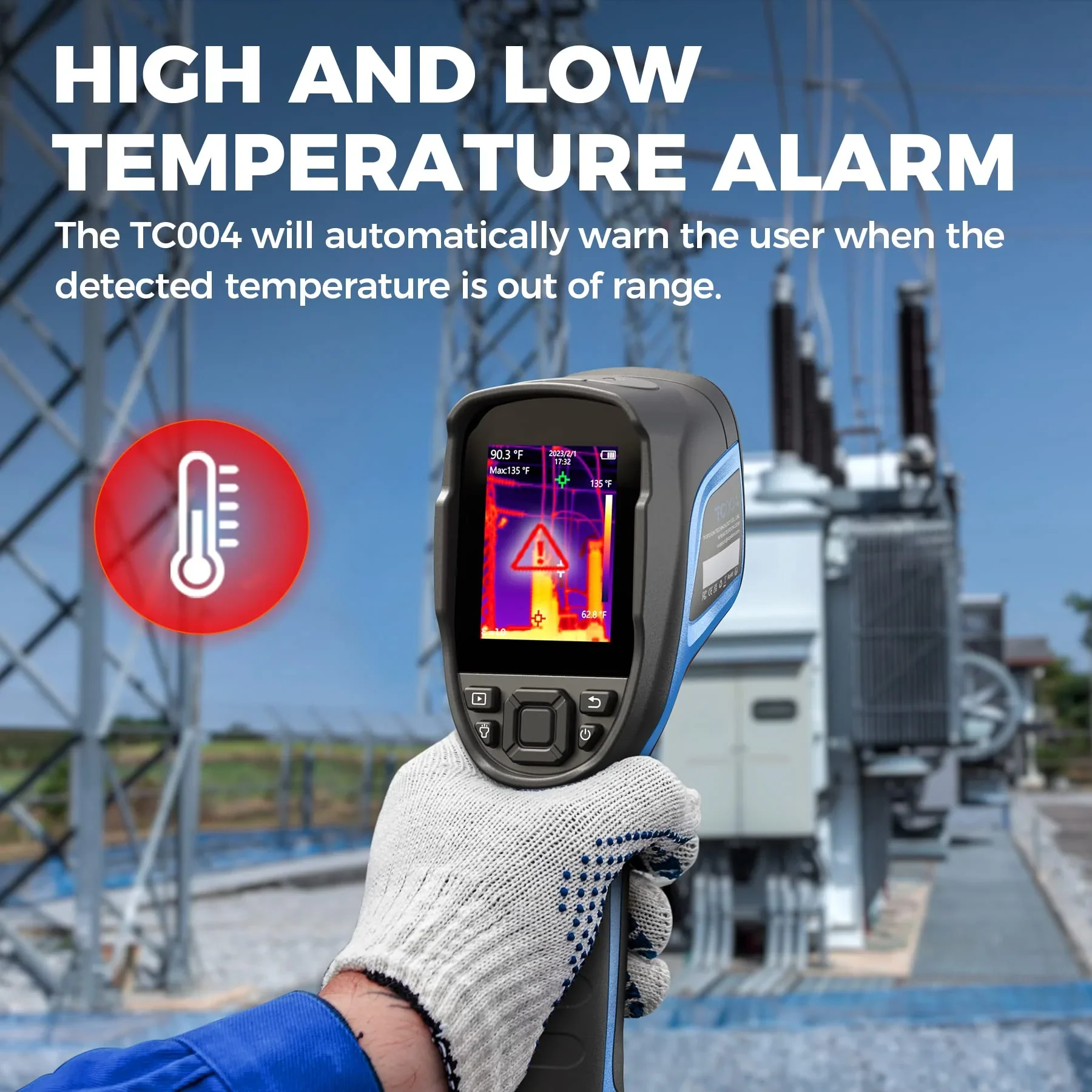 TOPDON Thermal Imaging Camera, 256 x 192 IR High Resolution