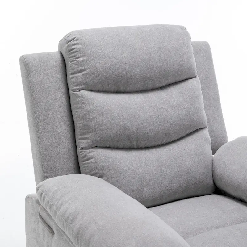 Power Recliner Chair with Adjustable Massage Function - 36.63 x 38.13 x 40.50