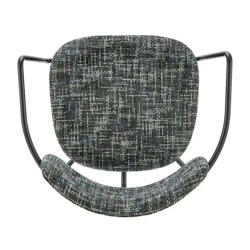 Alivia Fabric Dining Side Arm Chair, (Set of 2)