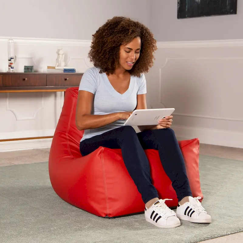 Jaxx Juniper Premium Vinyl Classroom Bean Bag Chair