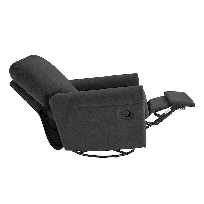 Heido 360 Degree Swivel Glider Manual Recliner Leisure Sofa Chair