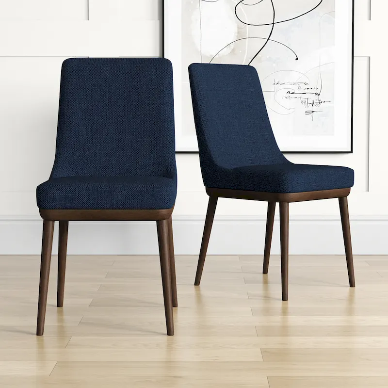 Belladonna Mid-Century Modern Dining Chairs (Set of 2)