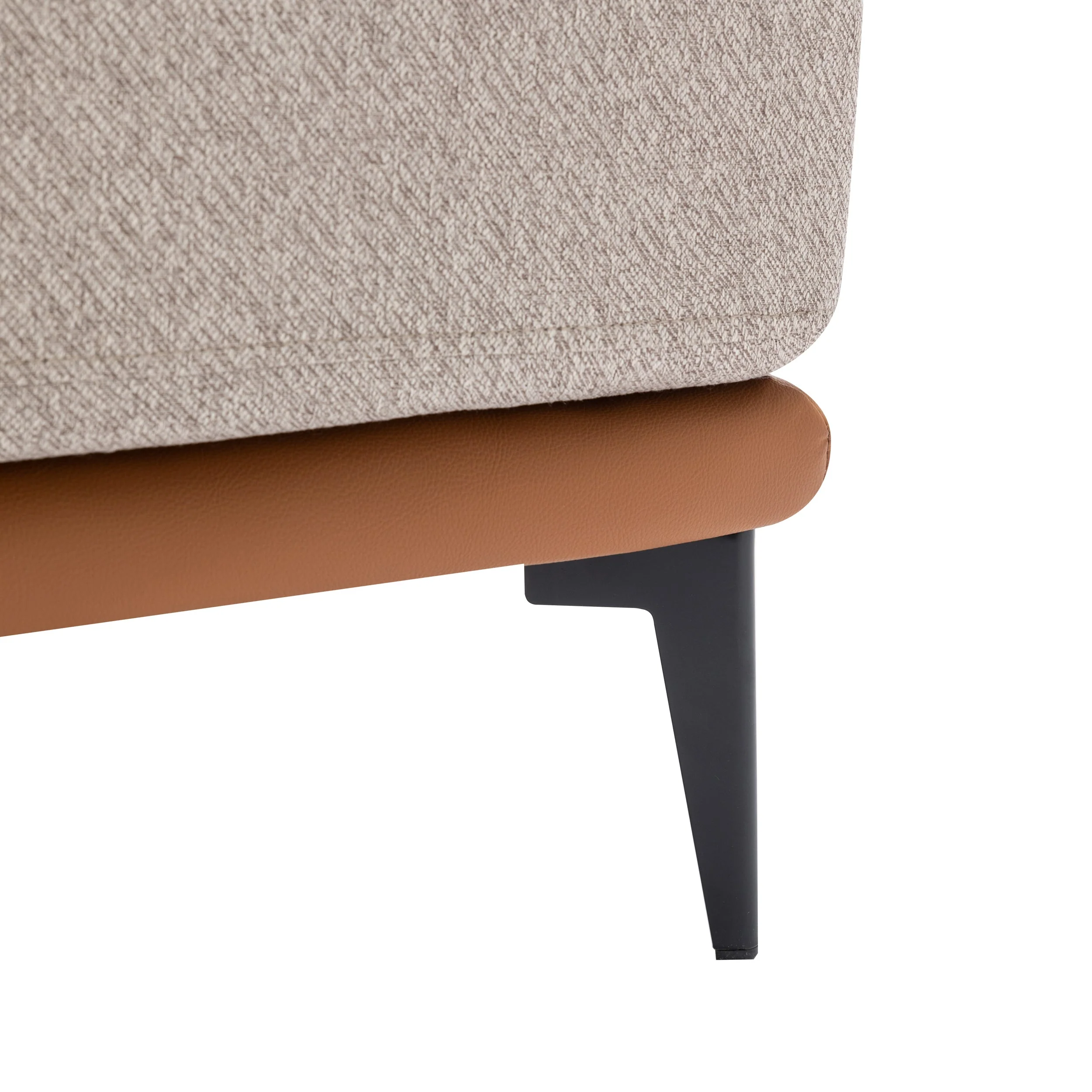 Walker Edison | Modern Two-tone Barrel Accent Chair