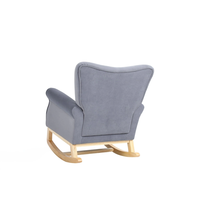 Velvet Rocking Chair