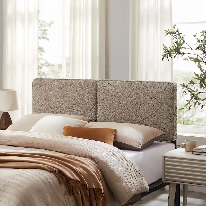 Lindee Boucle Fabric Headboard