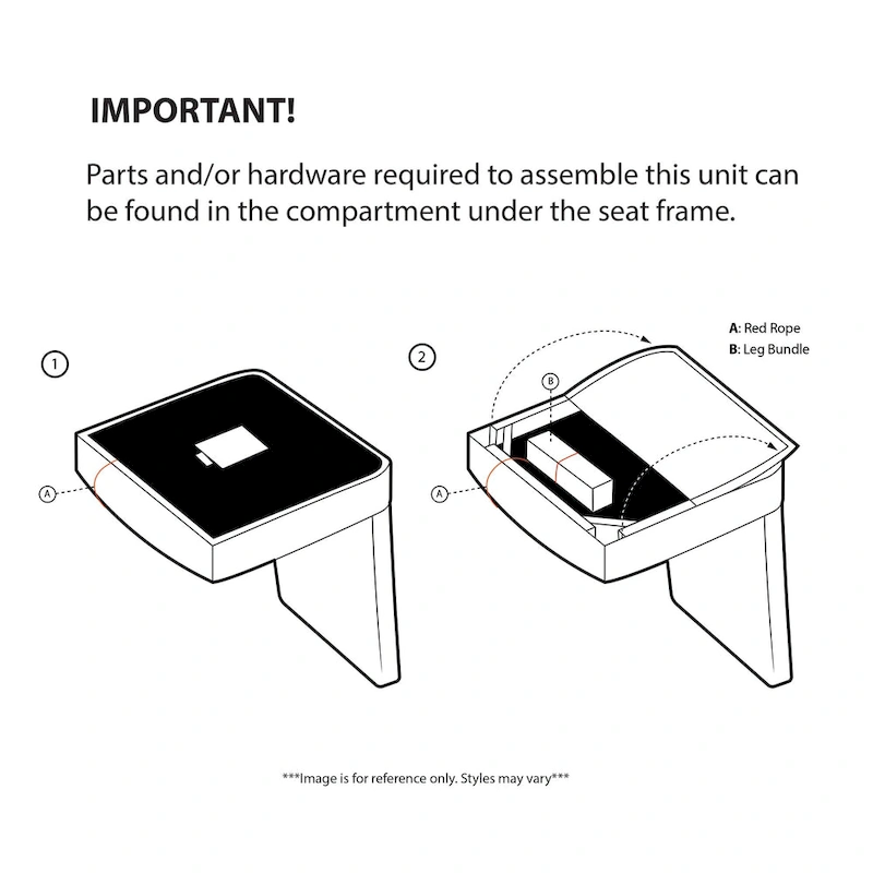 Madison Park Cecile Blue Push Back Recliner
