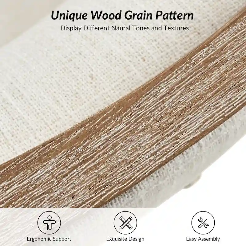 Albert Farmhouse Upholstered Solid Wood Dining Chair Set of 2 by HULALA HOME