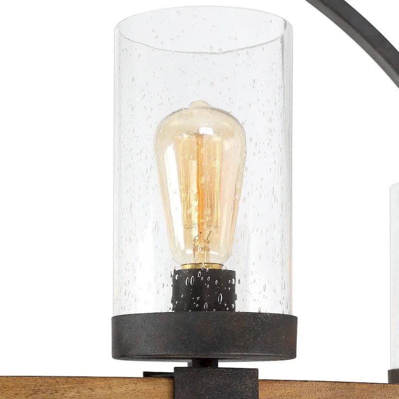 Uttermost Atwood Weathered Bronze 8-light Pendant