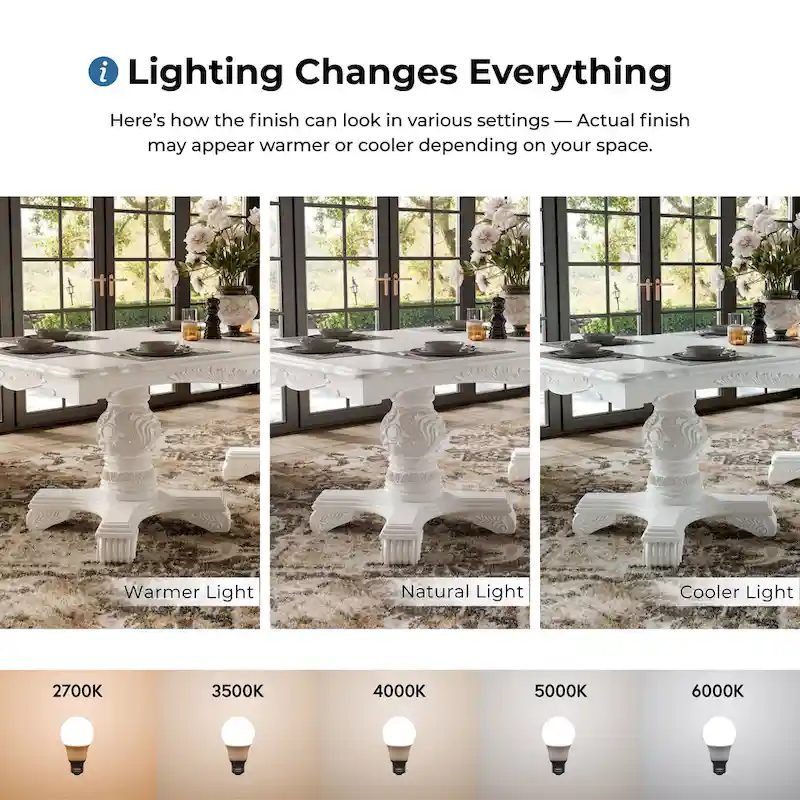 Furniture of America Eugene Traditional Solid Wood 9-Piece Expandable Dining Table Set