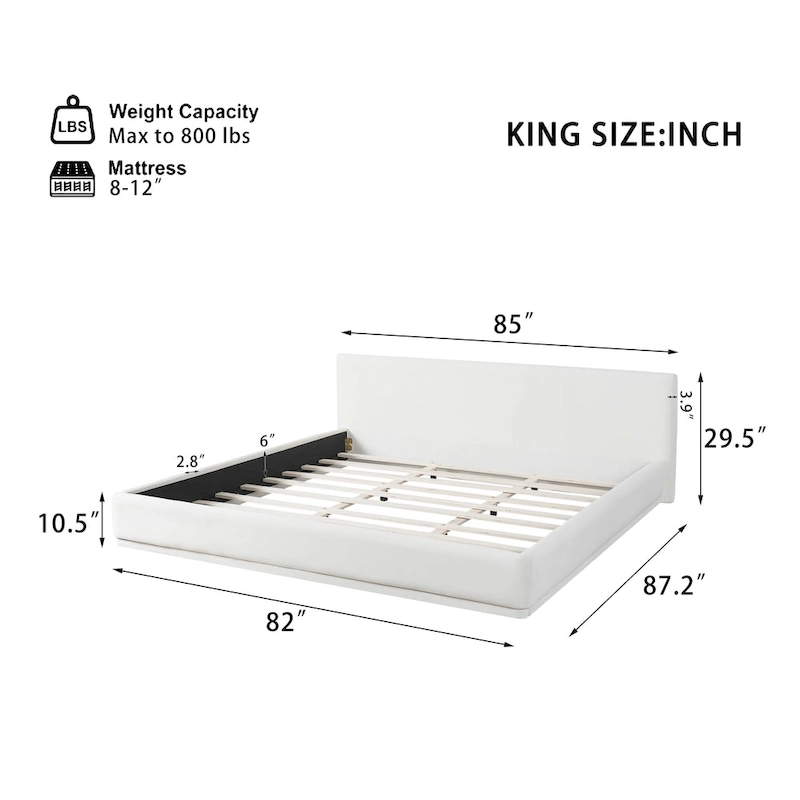 Christopher Knight Home- Ben Upholstered Bed