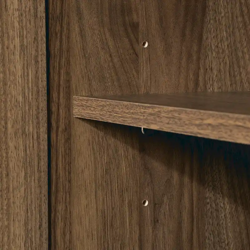 2-Door Office Credenza with File Drawer and Adjustable Shelves – Modern Style