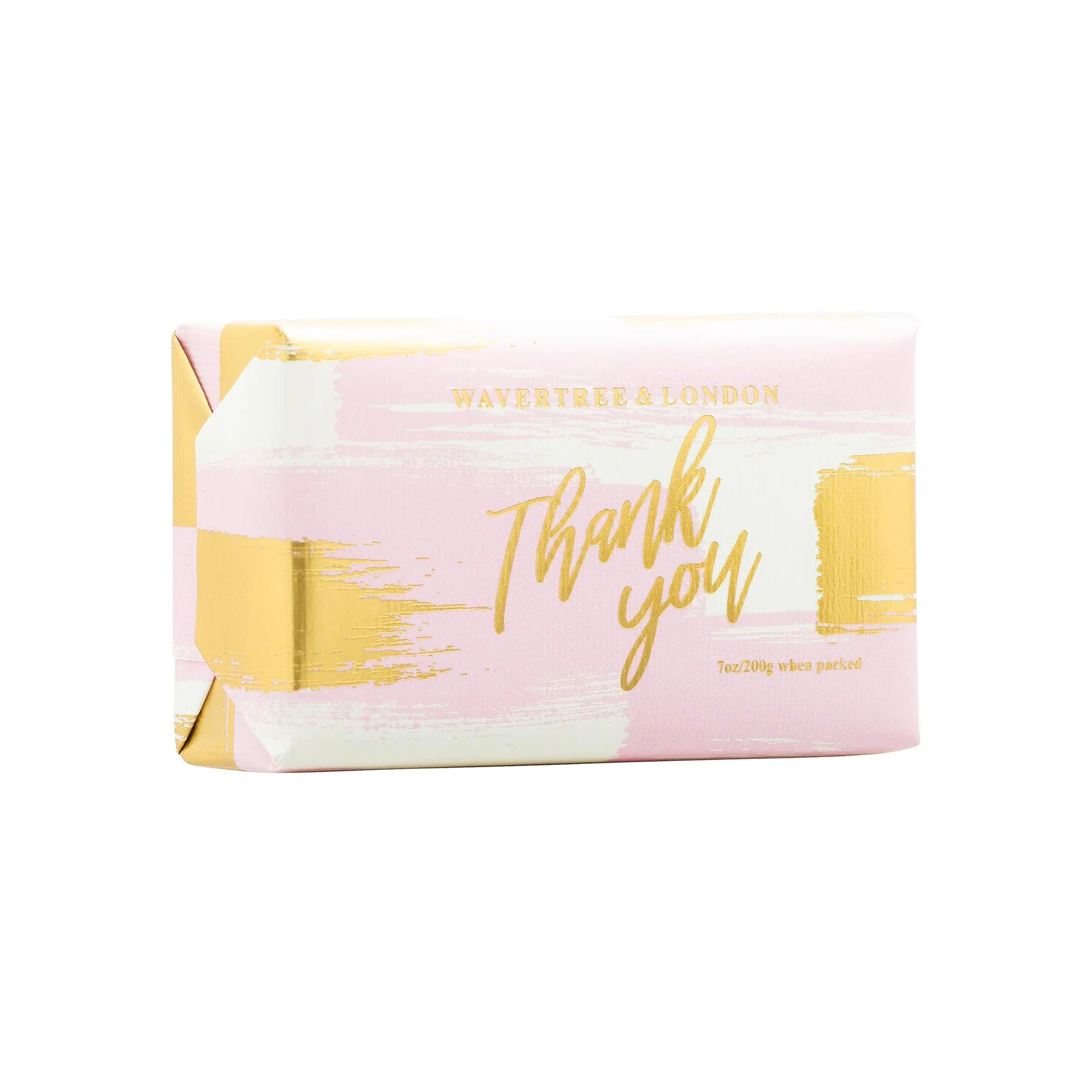 Wavertree & London Soap Thank You Pink - Beach Fragrance Soap Bar 200g