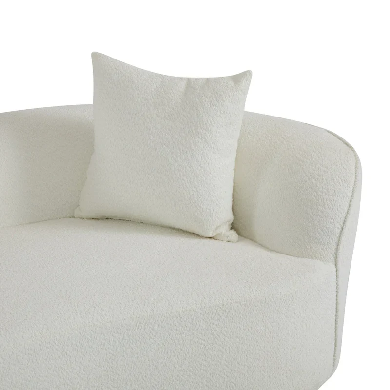 Christopher Knight Home - Linda Fabric Curved Sectional Sofa