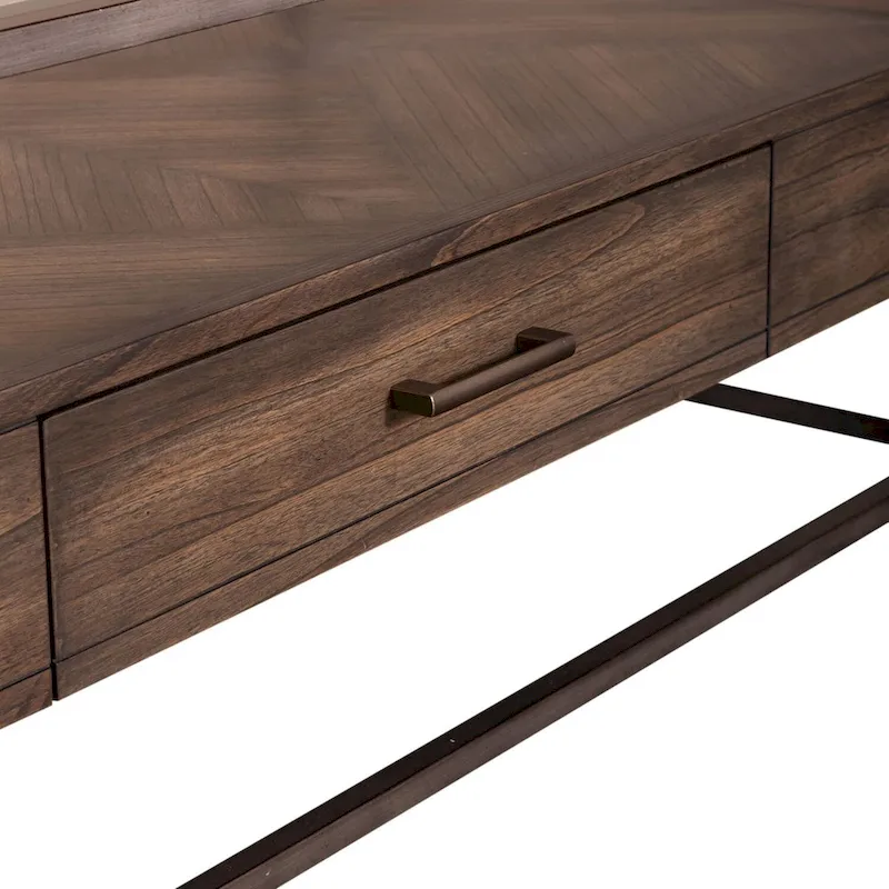 Tobacco Rectangular Cocktail Table