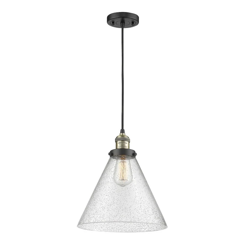 Innovations Lighting X-Large Cone Single Light 12  Wide Pendant