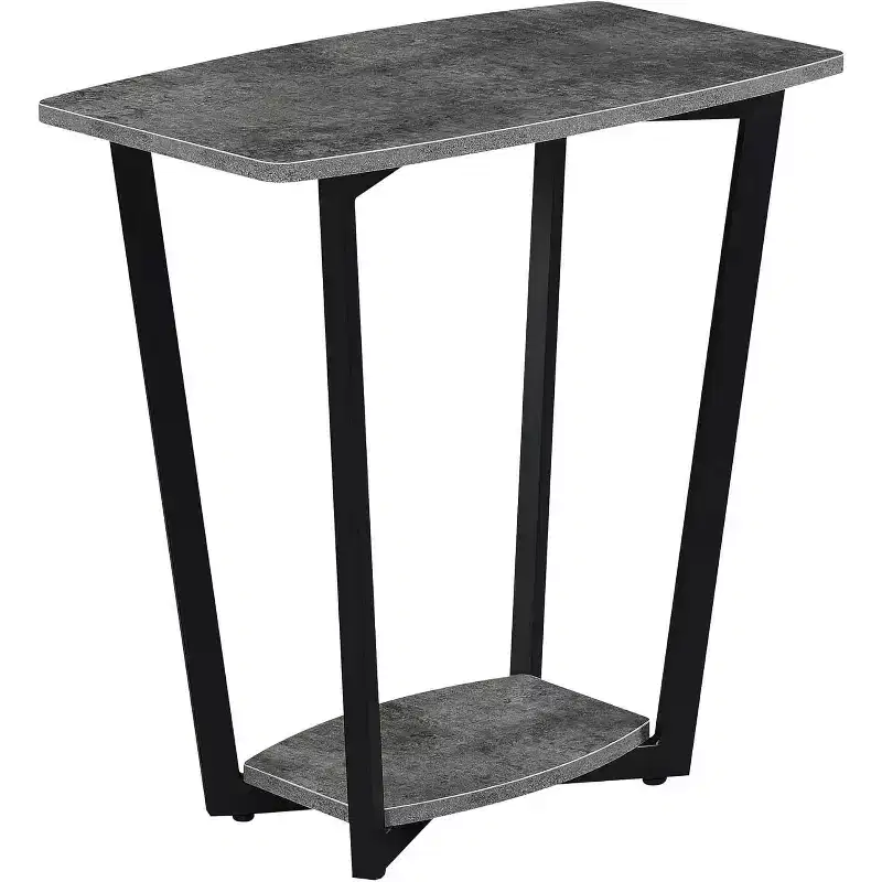 HomeStock Rectangle Metal Table Top End Table 1 -piece