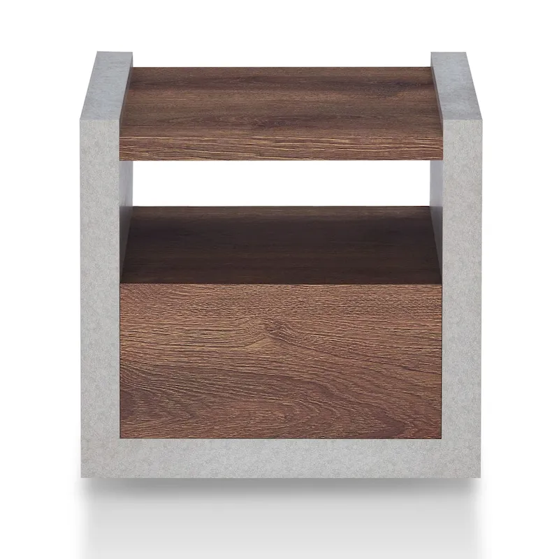 18-inch 1-Shelf Side Table