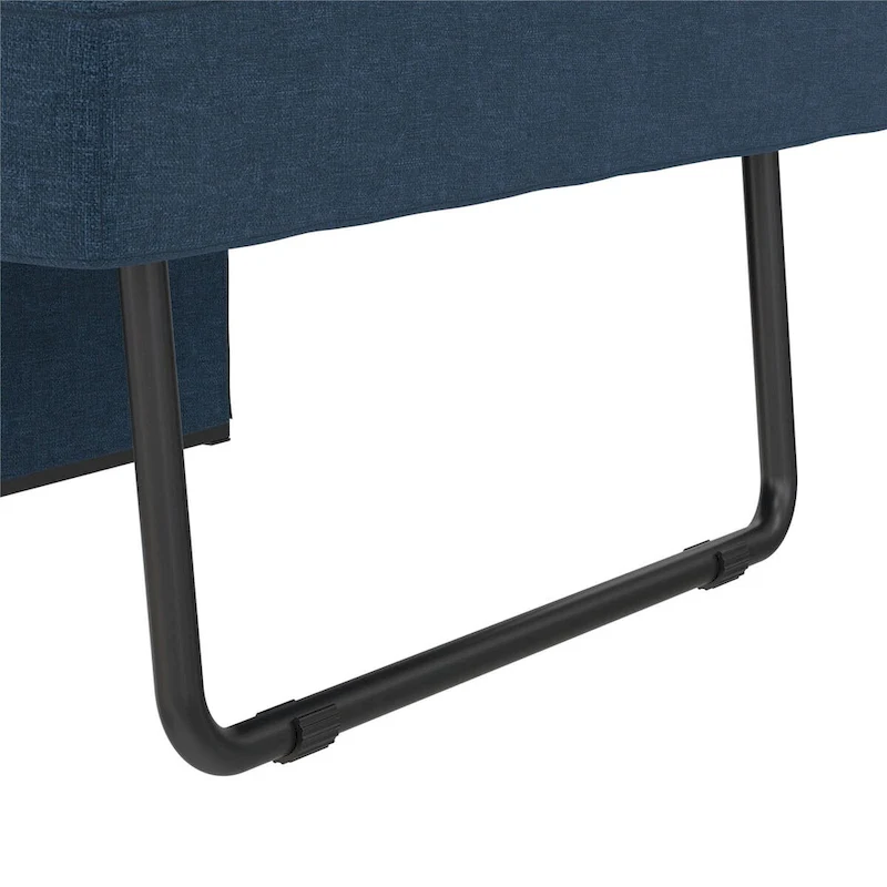 RealRooms Convertible Lounger Ottoman Sofa Chair with 4-in-1 Design