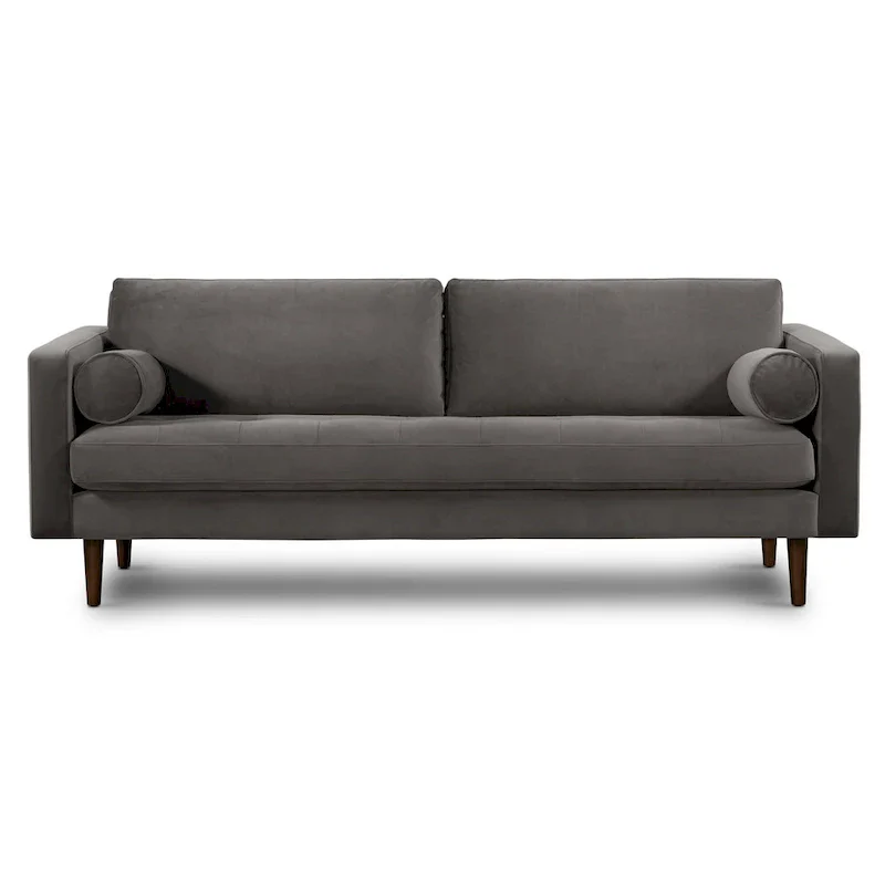 Poly & Bark Napa 72 Velvet Fabric Sofa