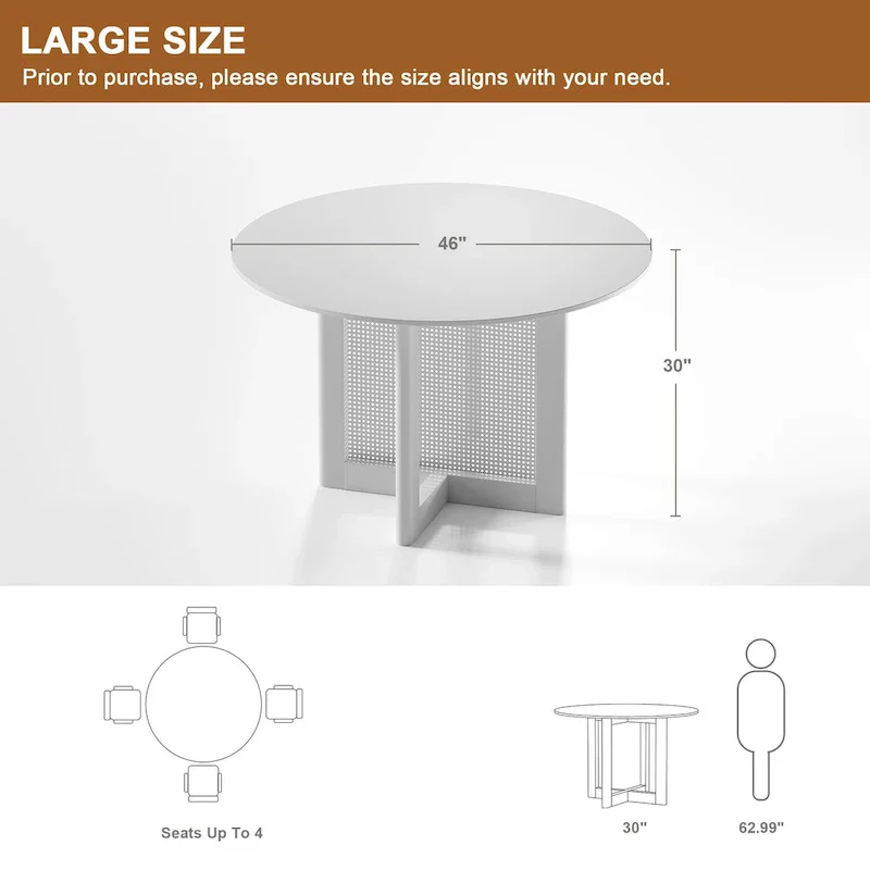 Lumioca Cinna Oak Wood Double Pedestal Dining Table