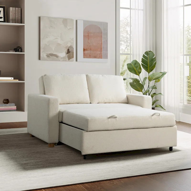 Serta Trenton Convertible Loveseat