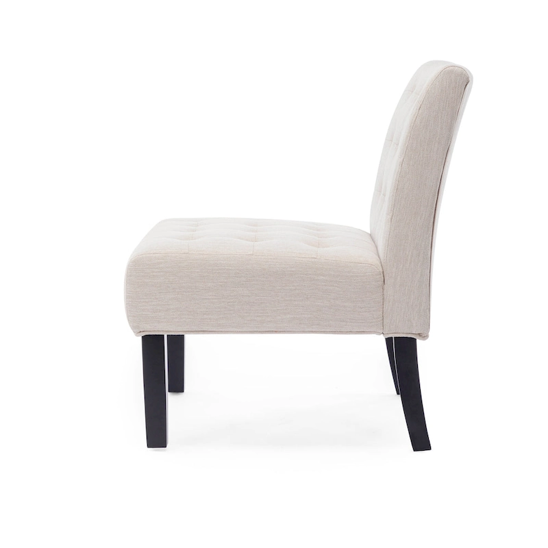 Lewis Fabric Tufted Accent Chair by Christopher Knight Home