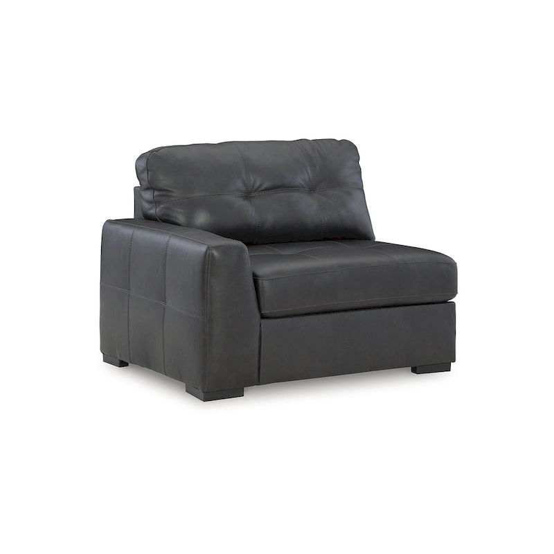 Signature Design by Ashley Brindley Pier Gray 5-Piece Sectional - 128W x 128D x 40H