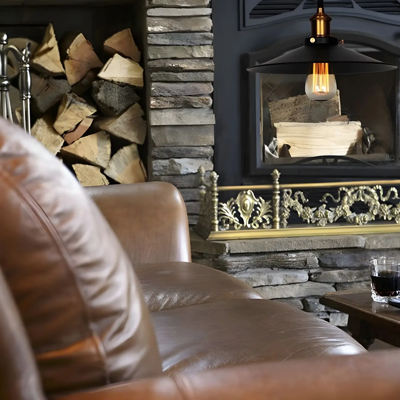 Industrial Black Metal Cone Hanging Pendant Light Fixture