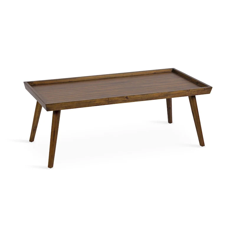 Kate and Laurel Eastmont Rectangle Wood Coffee Table