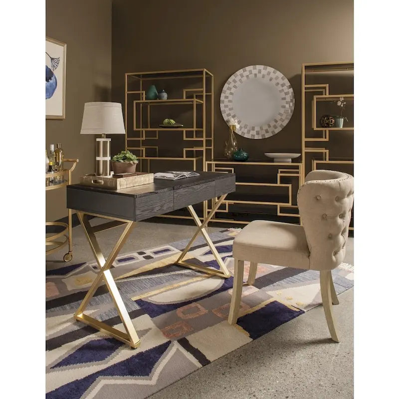 Powered Home Office Desk