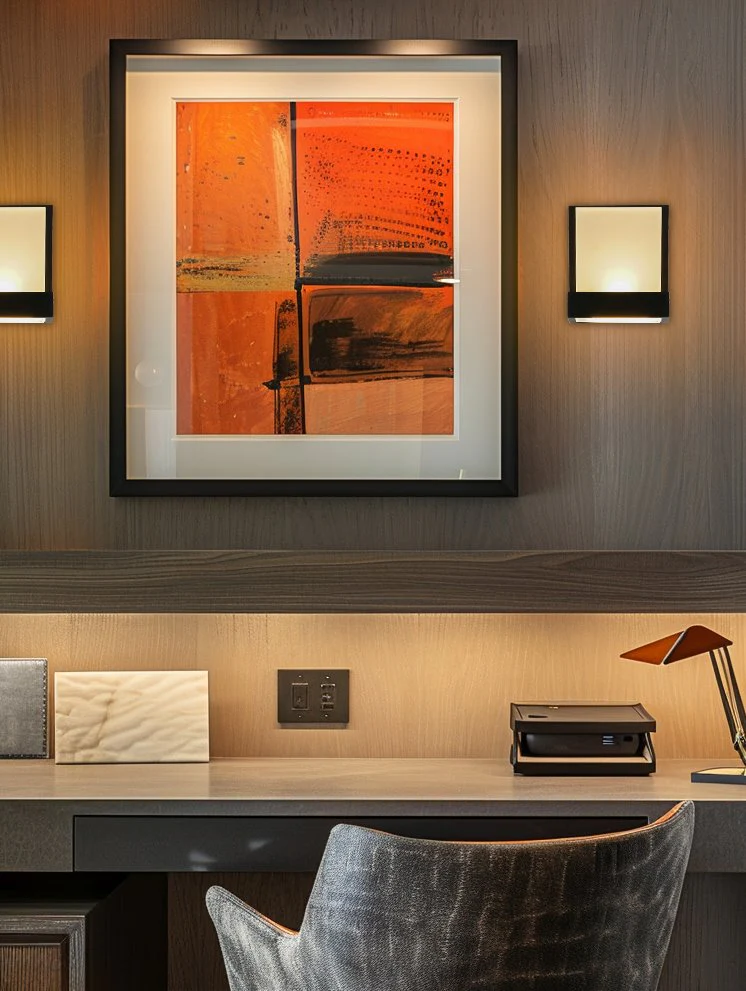 Everett 7 Modern 8W Integrated LED (40W eq.) Bathroom / Wall Light