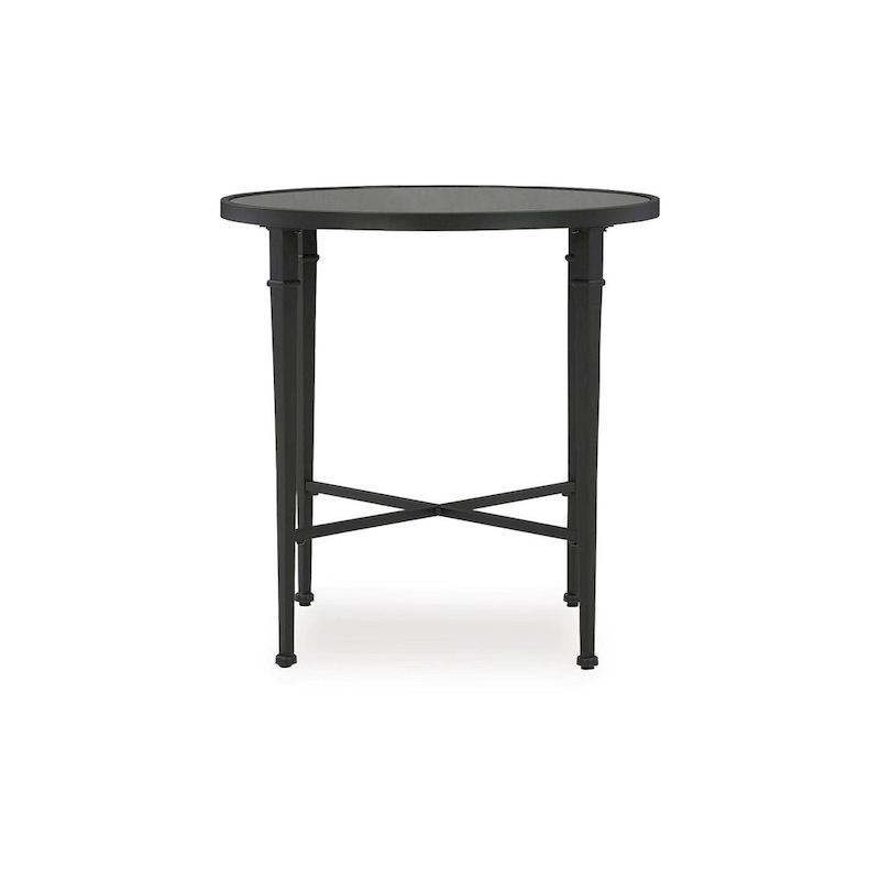 Signature Design by Ashley Cadeburg Black Accent Table - 26W x 26D x 26H