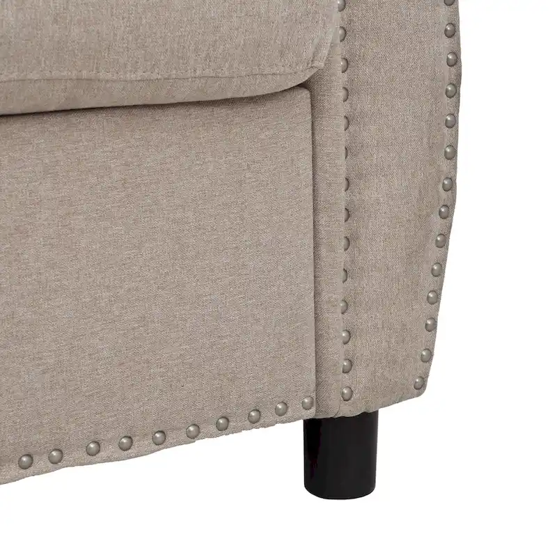 80.7 Pull-Out Sleeper Sofa Bed with Foam Mattress