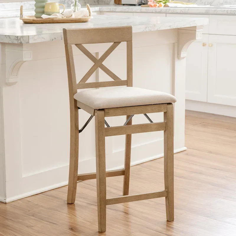 24-Inch Folding Counter Stool
