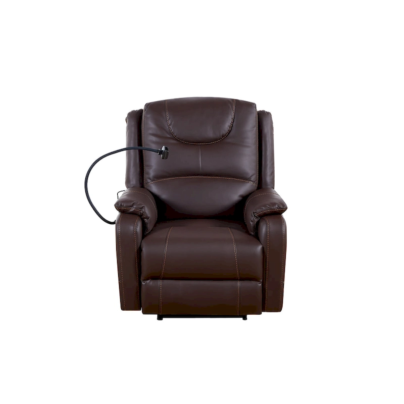 Christopher Knight Home - Liyasi Zero Gravity Power Recliner with Massage, Heating, USB Charging & Phone Holder